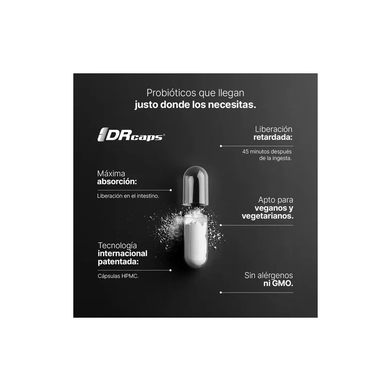 Suplemento Alimenticio 60 Billion Probiotics 60g B Life