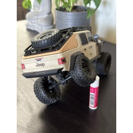 For Axial Axial SCX24 Jeep Gladiator Bed Shell With Rack