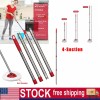 4-Section Spin Stainless Mop Steel Pole Handle For O-Cedar Easywring
