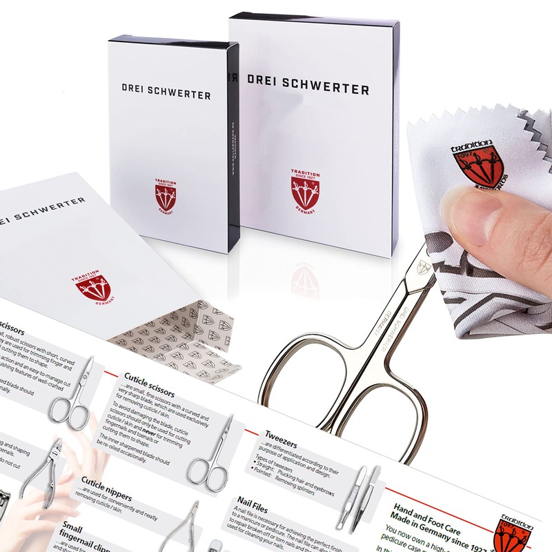 3 Swords Germany - manicure pedicure set kit nail clipper