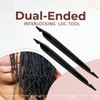 4Pcs Dreadlock Crochet Hook Double Ended Ergonomic Handle Anti Slip