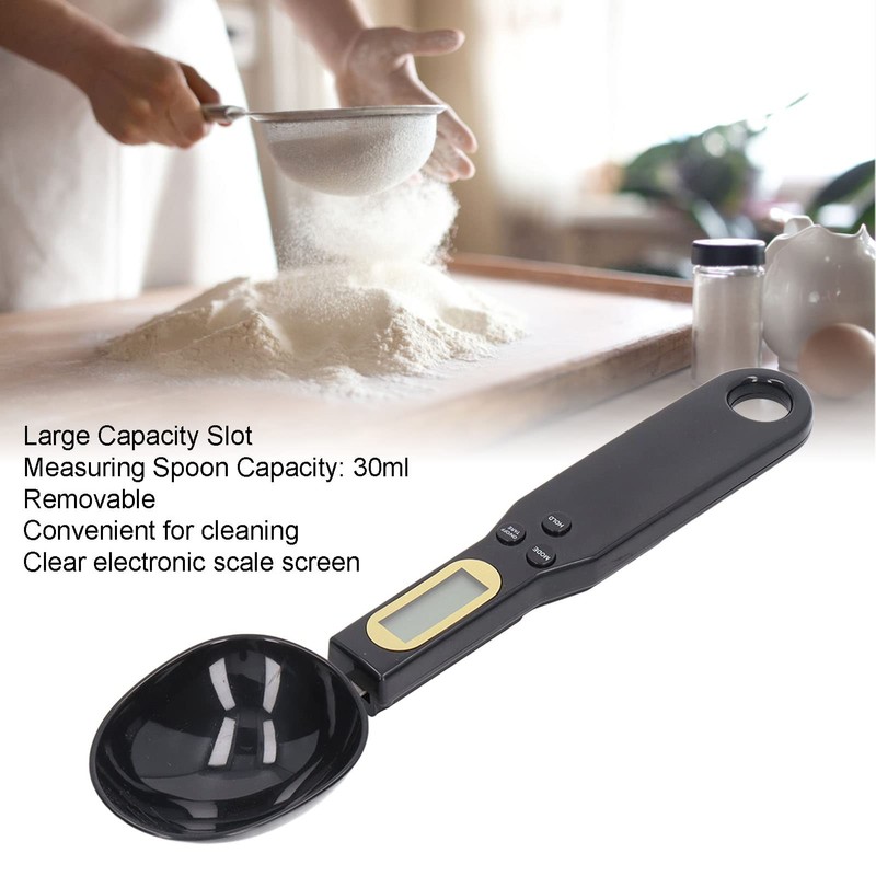 Digital Food Scale Spoon, Weighing Spoon Electronic Spoon Scale Screen
