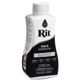 Rit Dye Liquid 8oz-Black Liquid 8oz-Black