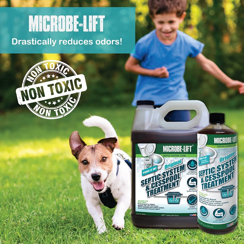 MICROBE-LIFT Original Septic System and Cesspool Treatment, Septic Tank Treatment