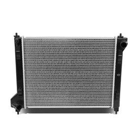 DNA Motoring OEM-RA-13365 Factory Style Bolt-on Aluminum Core Cooling Radiator Compatible with 2013-2018 Sentra, 20" W X 15-15/16" H X 1" D
