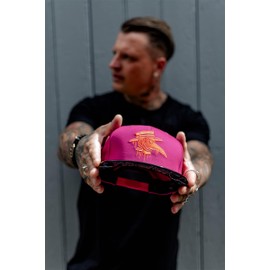 Capiche [99+ Variations] Snapback Cap Men's Cap - Baseball - Hat - Art - Unisex - Visor - Men - One Size - Tattoo - Men - Women, Death Plague, One Size