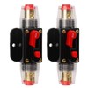 12‑24V Inline Circuit Breaker with Manual Reset Fuse Holder Battery