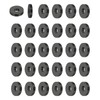 PATIKIL Multi Purpose Rubber Spacer, 50Pcs 5mm ID x 20mm