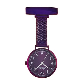 Annie Apple Meraki Silver/Purple Mesh Fob