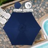 Simple Deluxe 2 Pack 7.5' Patio Umbrella Outdoor Table Market