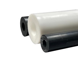 PSB STAHL AUF MASS POM Hollow Rod Plastic Round Tube 30 x 15 mm L = 500-1500 mm Natural / White (500 mm)