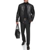 ANDREW MARC Men's Leather Jacket, Black