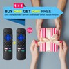 【Pack of 2】 Replacement for Roku-TV-Remote, Compatible for TCL Roku/Hisense