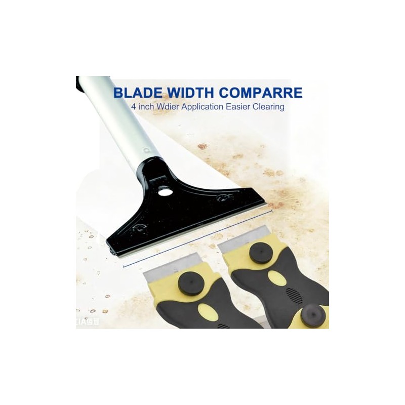 CELOX Grill Scraper, Kitchen Scraper for Cleaning Griddle with Long