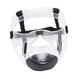 Máscara de Taekwondo Transparente Protector Desmontable Cabezal de Engranaje Cubierta de Cabeza, Escudo Facial Cubierta de protección Facial Engrosami