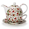 Dunoon Mugs Cup & Jug Set - Strawberry