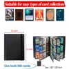 PKMLIFE 9 Pocket Trading Card Binder Holder, Sports Card Album