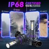 CARSPARKLE 9006 Bulbs 9006 Fog Lights Bulbs 6500K IP68 Waterproof