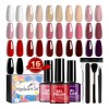 Kit De 21 Esmaltes De Uñas En Gel Tools De