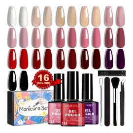 Kit De 21 Esmaltes De Uñas En Gel Tools De Manicura Traje                                                                                             
