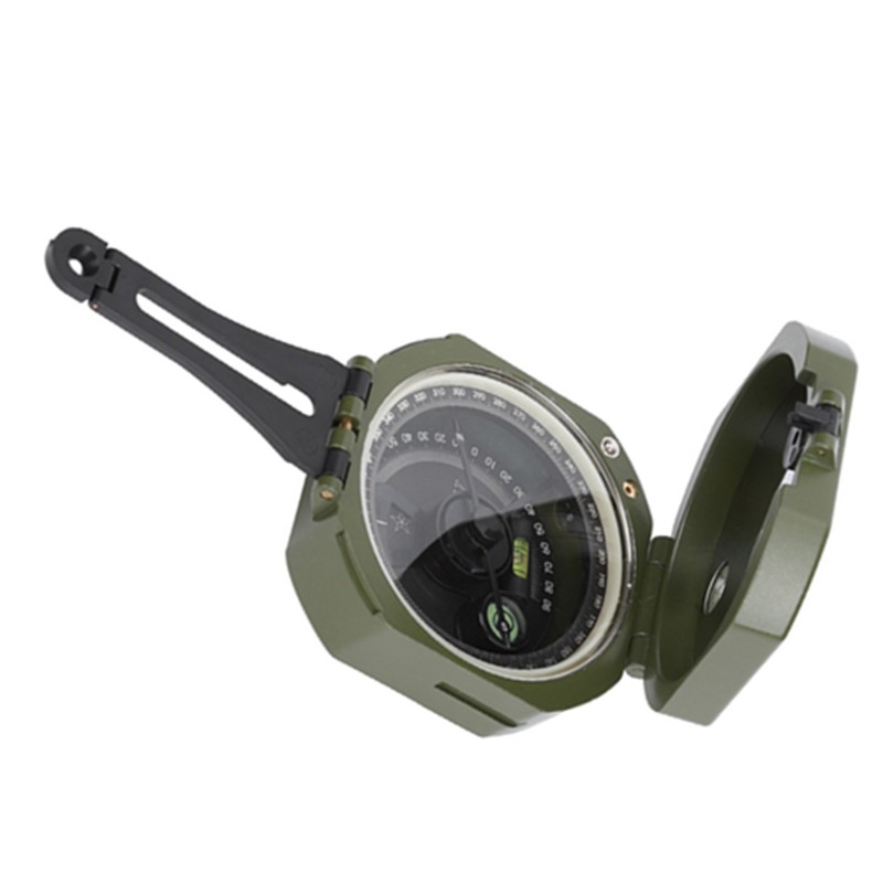 Professional Outdoor High Accuracy Geological Compass Waterproof Fluorescent Compass