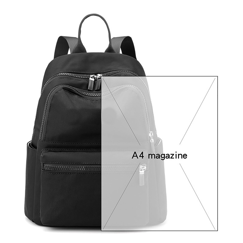 GFM® Waterproof Womens Nylon Backpack Rucksack - Holidays, Travel, Casual