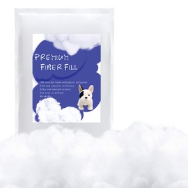 BUTUZE 2.6LB Polyfill Stuffing, Fiberfill for Crafts, Polyester Fiber Fill, Premium Stuffing Fiber Fill, Resilience Fill Fiber for Stuffing Pillow and Home Decoration Projects