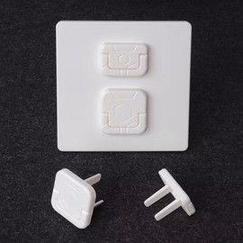 Outlet Covers Baby Proofing (120 Pack) Mulaibdin Safety Socket Covers for Child, Electrical Outlet Protectors with Hidden Pull Handle, No Easy to Remove by Children Outlet Cap for 2/3-Prong