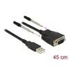 DeLOCK Adaptor USB 2.0 Type A Male 1 x Seriell