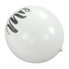 6 Pcs Balloons 36in MR MRS Letters Printed White Giant