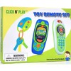 Click N' Play Pretend Play Cell Phone TV Remote &