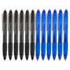 Volcanics Retractable Clicker Erasable Gel Pens - 0.7mm Ball Point,