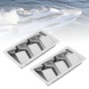 1 Pair 210 x 110 mm Marine Vent Covers, 3