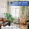PATIKIL Swag Hooks, 4 Pcs Heavy Duty Ceiling Hooks with