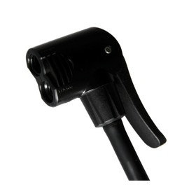 Bike Cycling Floor Track Pump With High Pressure Gauge Black 160 PSI