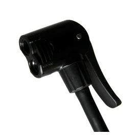 Bike Cycling Floor Track Pump With High Pressure Gauge Black 160 PSI