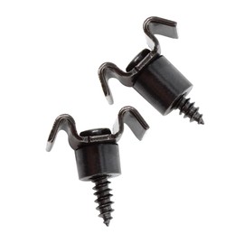 PDETVEO 4PCS Vintage Butterfly Style String Trees Guides Retainers, Metal Black Guitar String Trees for Electric Guitar
