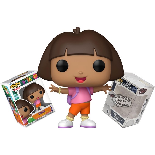 Funko Dora The Explorer + ToyBop Protector: Pop! TV Animation