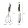 2 Pieces Garden Shovel Garden Tools Garden Trowel Metal Tool