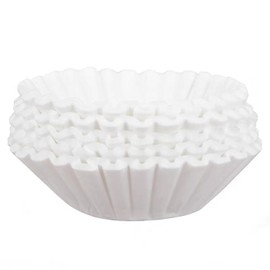 12-Cup Commercial Coffee Filters, Large Coffee Filters，Premium Quality, (9 ¾ Inch x 4 ¼ Inch) All-Natural, Big & Tall Filters Compatible with Coffee Machines - Woman Owned（300 Pack）