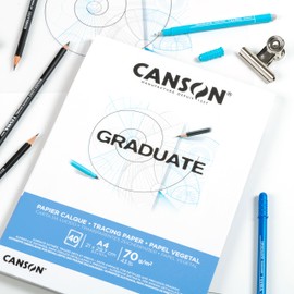 Canson Graduate Paper Pad, White
