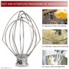K45WW Wire Whip Attachment for Tilt-Head Stand Mixer Compatible with
