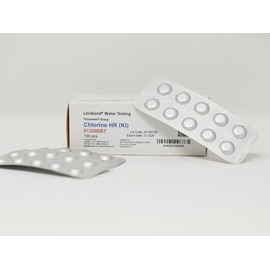 Lovibond - Chlorine H.R. Tablets | 100 Pack | Sku: 513000BT | Water Testing | Chlorine Measurement