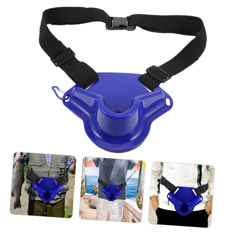 WOONEKY Adjustable Padded Fishing Fighting Belt with Waist Support for