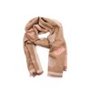 QUEEN HELENA Warm Patterned Winter Scarf for Women SC202, apricot