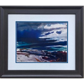 Andrew Wyeth "Coming Storm '38" CUSTOM FRAMED Art Americana Rural Farm USA