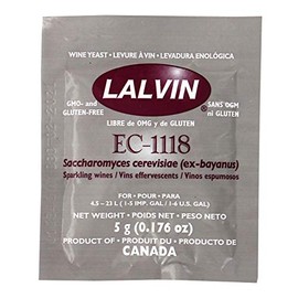 Lalvin EC-1118 Champagne, 5g (0.176 Oz)