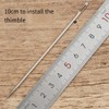 Daiilg 100mm 200pcs Sack Needle Large Hand Sewing Bag Needle