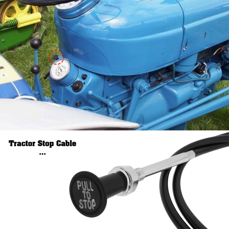 Be In Your Mind Tractor Stop Cable 1690mm Compatible with