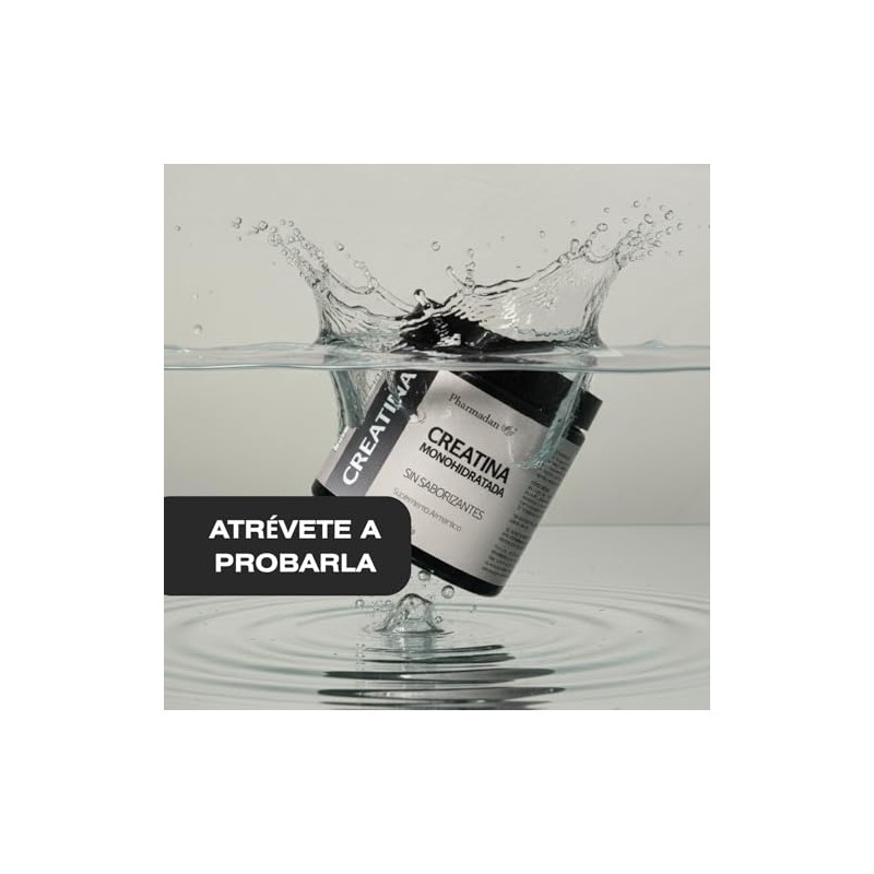 Creatina Monohidratada, Sin Saborizantes, Preworkout, 300g.